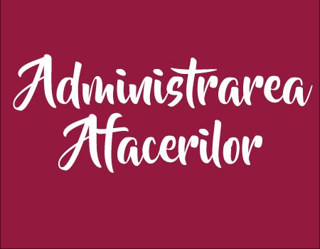 Domeniul Administrarea Afacerilor